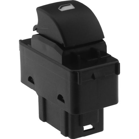 Interrupteur de Commande de Vitre Électrique de Voiture 6554QK 6490.E2 Interrupteur de Lève-vitre Électrique pour Passager Avant Interrupteur de Lève-vitre en ABS, Noir (1/5)