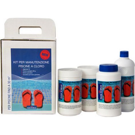KIT MANTENIMENTO A CLORO FINO A 30 M3
