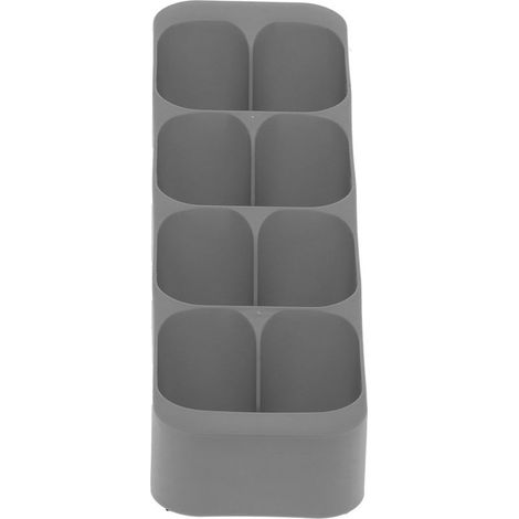 Support mural gris pour pots à épices, étagère de rangement de cuisine pour bocaux d'assaisonnement, organiseur de bouteilles pour maison. (1/5)