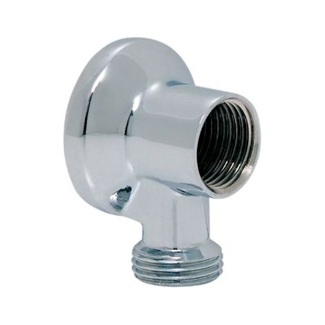 Watts – Raccord laiton chromé M 1/2" – Filetage plomberie – Configuration F 1/2" (15/21) – Pour machine à laver
