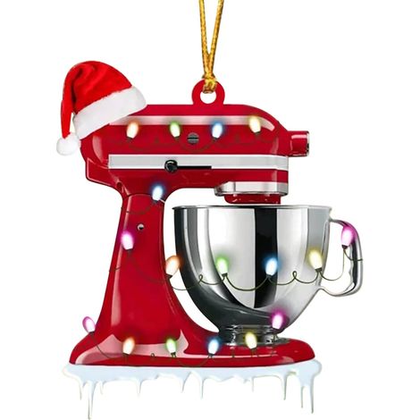 Pendentif Personnalisé - Décoration En Plastique Transparent Avec Lumières À Fil - Ornements De Sapin De Noël - 1 Pièce