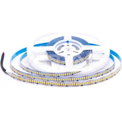 V-tac 5 metri di striscia led 24 v luce fredda 6400k in pcb colore bianco vt-2835 238 2601 (1/10)