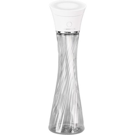 Mini humidificateur 250 ml sans fil, portable, rechargeable par USB et doté d'une lumière LED colorée (1/5)
