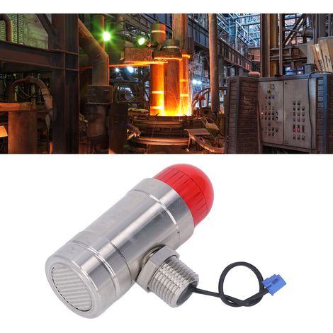 Alarme sonore et visuelle antidéflagrante en acier inoxydable 304, 24 V CC (1/5)