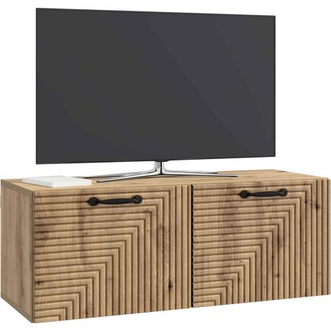 vidaXL Wall-Mounted TV Cabinet Artisan Oak 78.5 x 31 x 30 cm (1/4)