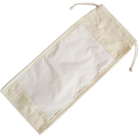 Pochette Longue à Fenêtre en Coton - 35x15cm- Vendu par 1 (1/4)