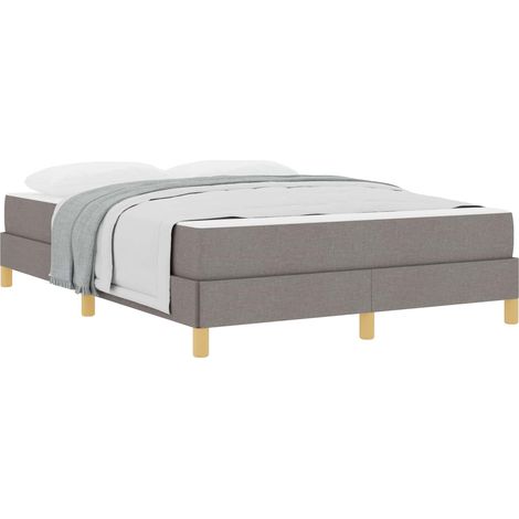 Maison Exclusive - Letto a molle con materasso Talpa 140 x 190 cm Tessuto