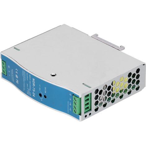 Alimentation électrique sur rail industriel NDR‑75‑24, commutateur 3,2 A, 76,8 W, AC100‑240 V