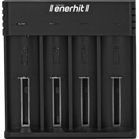 USB-Ladegerät für 4 Lithium-Akkus/Powerbank (1/2)