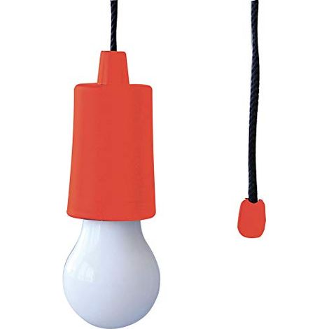 lampada led portatile con corda appendibile rossa (1/4)