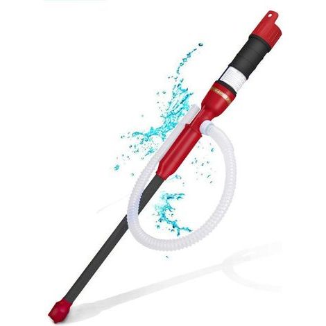 Pompe à siphon,Pompe de transfert de liquide fonctionnant sur batterie avec Tube bendable,Pompe à essence électrique - Pompe de transvasement de diesel, huile et eau (1/5)