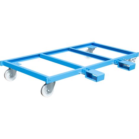Bauer Langgutseitenwagen LSW 2,5, lackiert, Lichtblau