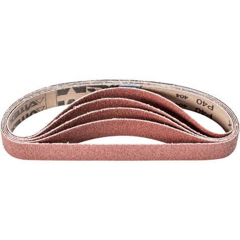 PFERD TOOLS Korund Schleifband BA 30x533 mm A40 für universelle Anwendung mit Rohrbandschleifer 20 Stk (1/5)