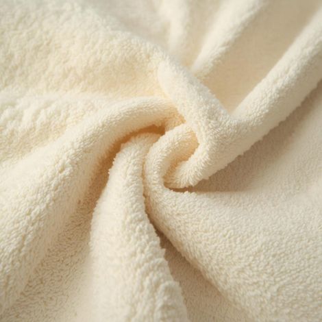 Lenzuolo con angoli in pile Thermosoft - Crema 160x200 (1/4)