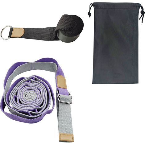 1 Sangle de yoga, boucles, crochets de porte, extension des jambes, pour ballet et arts martiaux (1/5)