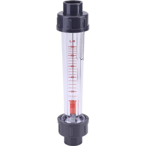 100–1000 l/h Kunststoffrohr-Durchflussmesser LZS-15D Rohr-Rotameter Rohr-Durchflussmesser zur Prüfung des momentanen Flüssigkeitsdurchflusses (1/5)