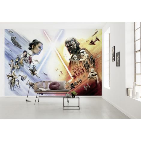 Komar STAR WARS EP9 Movie Poster Wide 368 x 254 cm, Papier peint panoramique 8-4114, photomurale sur intissé (1/3)