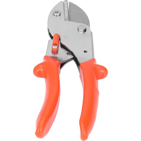 Sécateur portable de taille moyenne, en forme de tête de poisson, avec ressort intégré, pour un jardinage sans effort. (1/5)