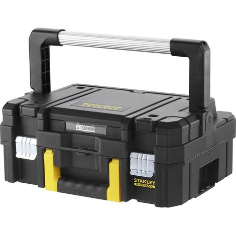 Stanley – Malette organiseur PRO-STACK 14 L – 44 x 33 x 18,5 cm – 30 kg max – 7 compartiments – Plateau mousse modulable – FMST171967