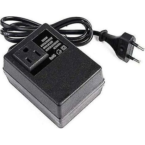 Dciustfhe Tension : 200 W - Transformateur : 220 V à 110 V - Prise européenne. (1/5)