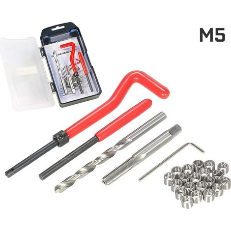 KIT REPARACION DE ROSCAS HELICOIL M5 x 0.8 x 6.7mm 25 piezas (1/5)