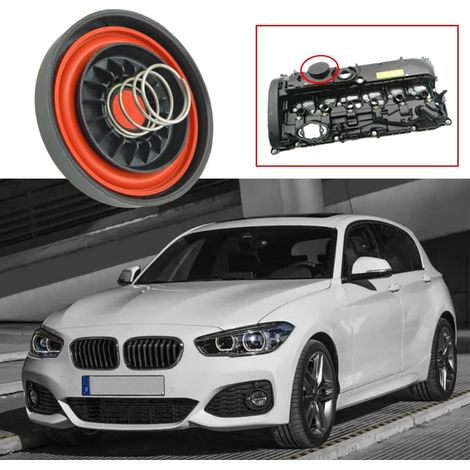 Kit de réparation de couvercle de soupape PCV , kit de réparation de membrane PCV pour couvercle de soupape, membrane de couvercle de soupape PCV compatible avec BMW 1 Series F20 LCI M140i