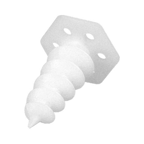 Tasselli per il montaggio in polistirolo con chiave, vite KWM 50 (4 pz) (1/3)