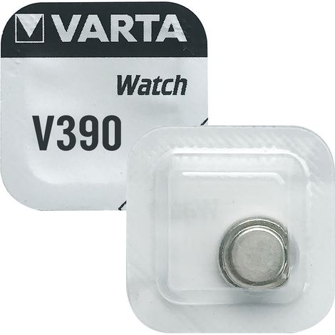 Pila Reloj 390 VARTA Oxido Plata SR1130SW