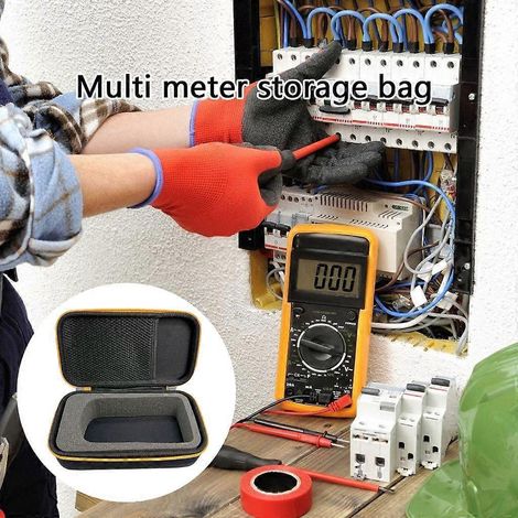 Petite mallette rigide de rangement portable pour outils, compatible avec les modèles 117/115/116/114/113. (1/4)
