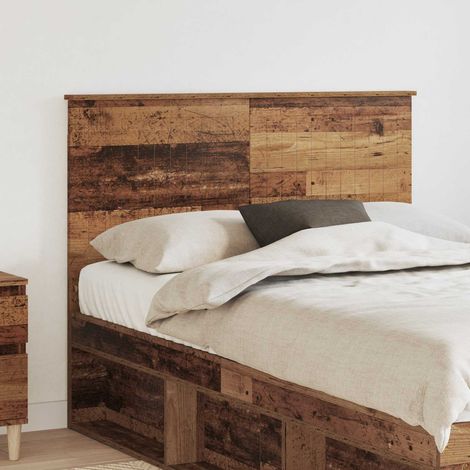 Kopfteil mit Kopfteil Altholz 120 cm Holzwerkstoff