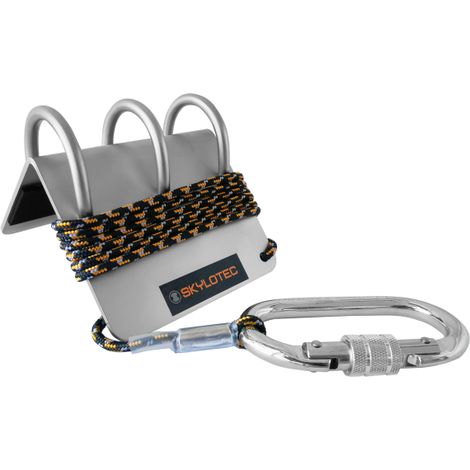 Protector cuerdas en aristas vivas y bordes mosquetón Perisrop 3 Ovalsteel SKYLOTEC