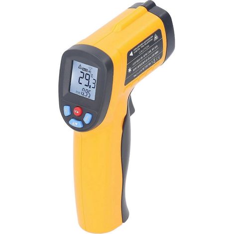 Infrarot-Thermometerpistole, hochpräzise, digitale Handthermometer zur Messung von Koch- und Industrietemperaturen
