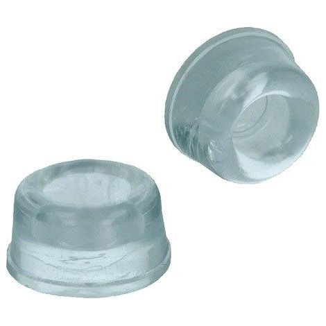 Metaltex set de seis tope adhesivos transparentes diámetro 21 mm