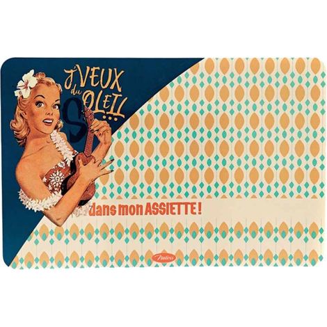Set PVC de table Rectangulaire - J'veux du soleil