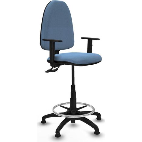 Piqueras y Crespo B1D01RT Silla de oficina azul cielo (1/3)