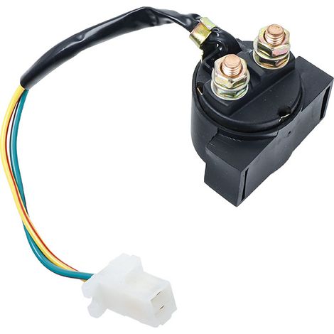Accessoires pour motos tout-terrain, quads, buggies de plage à quatre roues, scooters GY6 50-250 cm³ : relais de démarreur 12 V
