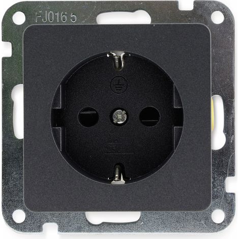 Prise de courant MILOS 23036, 16A/250V, anthracite (1/5)