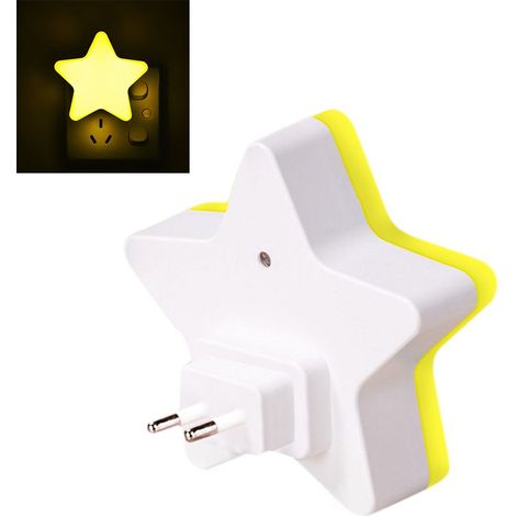 Veilleuse LED Mini Star LED à capteur, veilleuse étoile créative pour chambre (1/5)