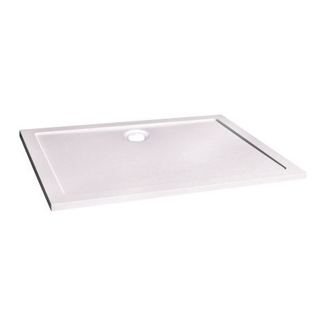 ONDEE ZEN - Receveur de douche BULL - 90x120cm - SMC - Blanc - Extra-plat (1/4)
