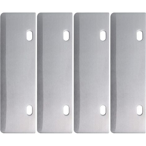 Grillöler mit 5 Klingen, robustes, rostbeständiges Zubehör für Flachgrills mit Ersatzklingen, gewerbliches Grillreinigungswerkzeug (Rasierklinge) (1/5)