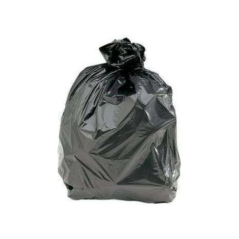 Sac 130l noir 45 microns - le carton de 100 820x10150mm - PROMOSAC - Sac poubelle 130 à 160 litres