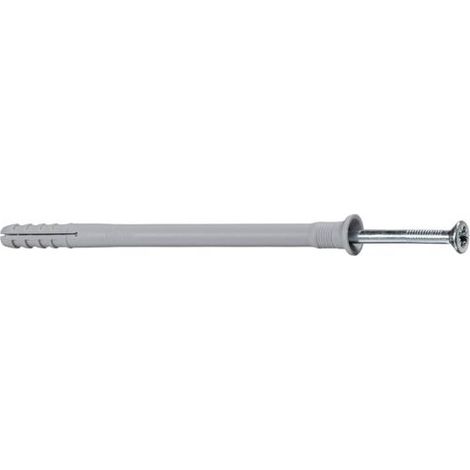 Fischer 100x Nageldübel N 8 x 120/80 S mit Nagelschraube - 48794