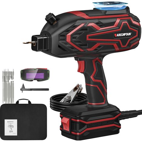 Saldatrice portatile, display a LED, tecnologia IGBT, spina europea 220V-240V (1/5)