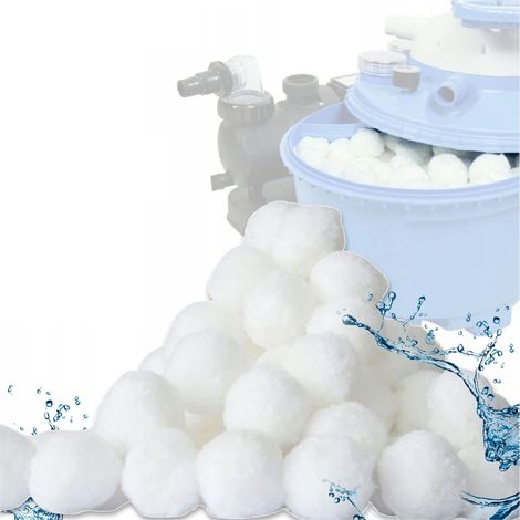 TG77836 Filterbälle Sandpumpenkartusche 700G Filter für Schwimmbadpumpen