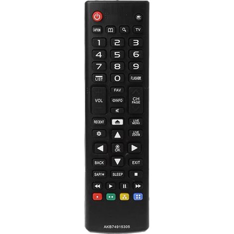 Télécommande pour téléviseur LG, sans programmation requise, référence AKB74915305. Compatible avec les modèles LG. (1/4)
