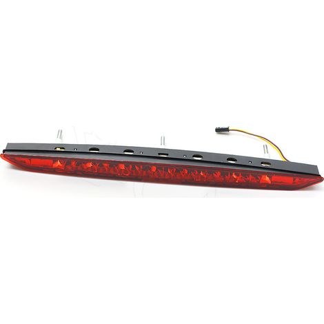 Feu Stop arrière coffre 3RD feu Stop lumière rouge lentille transparente pour BMW 2002-2008 E85 Z4 63256917378 - rouge