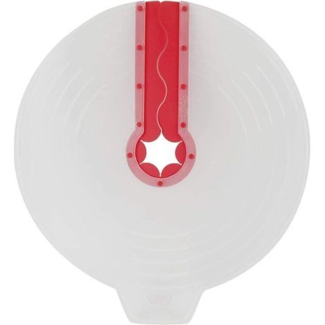 Couvercle anti-éclaboussures pour bol mélangeur 31 cm / 12,2 pouces, compatible micro-ondes, idéal pour la cuisine et la préparation des œufs. (1/4)