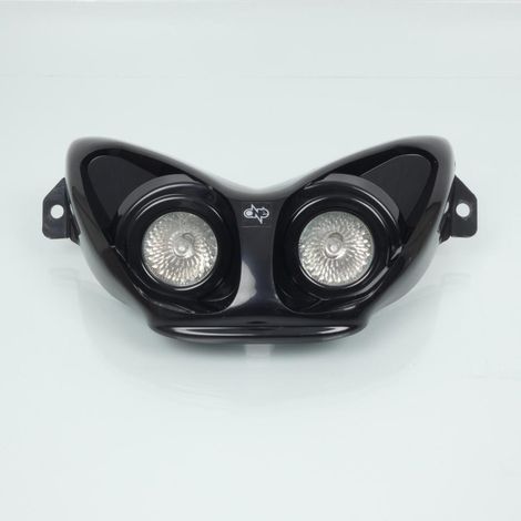 Frontoptik schwarz one für Scooter mbk 50 nitro / 2 x 12v 20w (1/2)