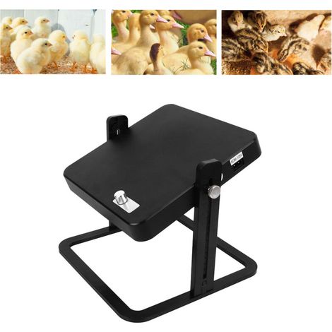 Heizplatte für Hühnerstall 225Z, Modell 148, einstellbare Temperatur (ABS, 27,4 x 27,4 x 22,6 cm) für Küken und Entenküken
