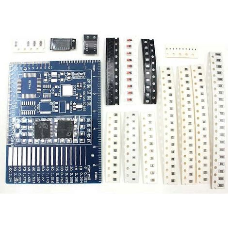 Kit de production DIY pour carte d'entraînement avancée à la soudure de puces complètes -- (1/5)